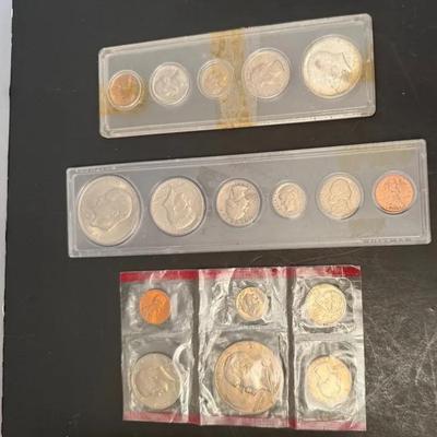 Lot Of Three Sets Of Coins 