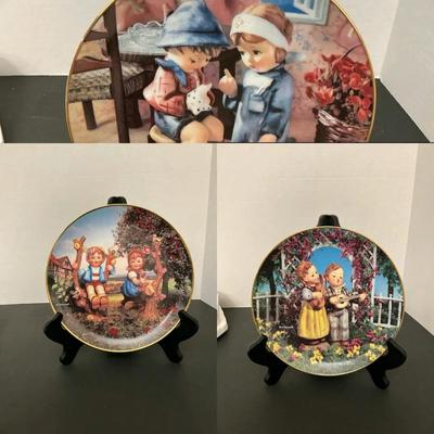 Hummel Plate Collection, Lot Of 3
