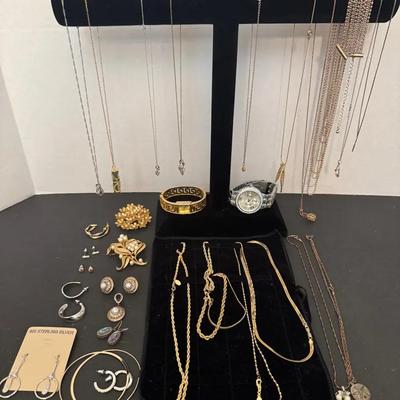 Necklaces Earrings Watched And Broaches