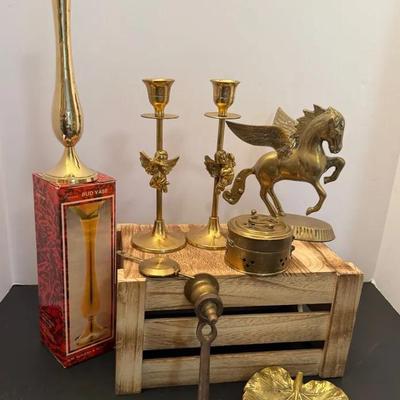 Mixed Lot Brass Decorative Collectibles