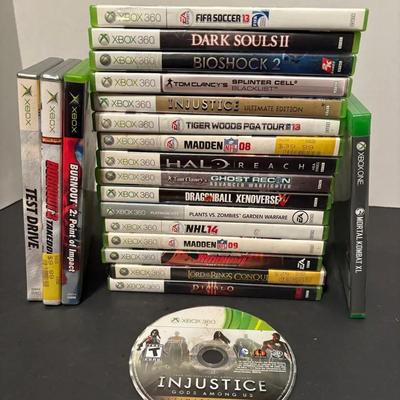 Lot Of 20 Xbox Games