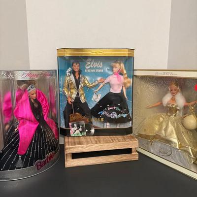Barbie Doll Lot Holiday, Celebration, Barbie Loves Elvis