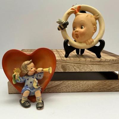 Vintage Hummel Plaques Lot Of Two