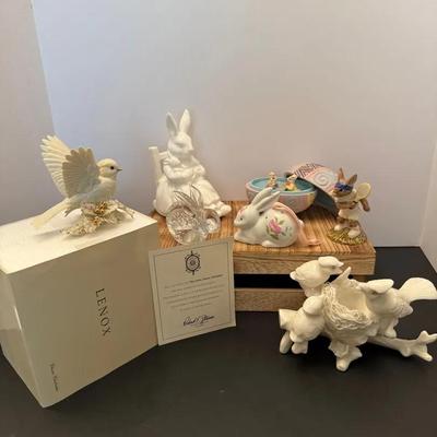 Mixed Lot Collectible Rabbits And Birds