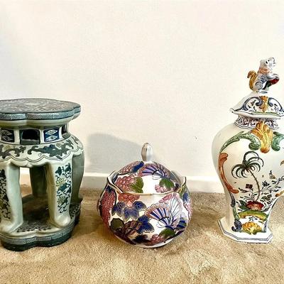 Asian Porcelain Vessels