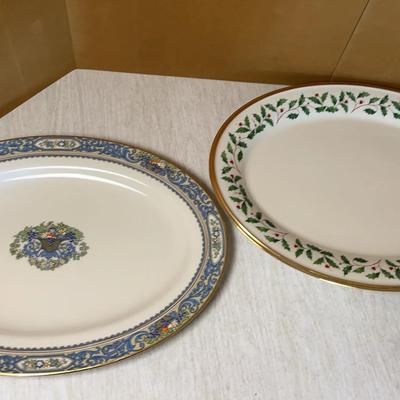 Lenox and Spode Christmas Serveware 