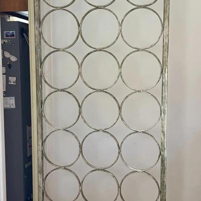MidCentury Wrought-Iron Panel Room Divider, Vintage - Seller Will Disassemble