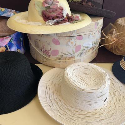 Vintage and Contemporary Summer Hats and Berets