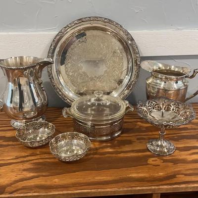 Silver-Plated Hostess Set