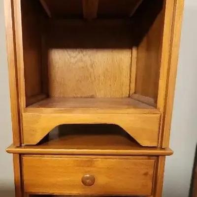 Pair of Maple Nightstands 