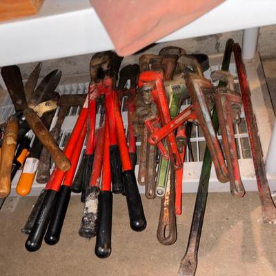 Need a bolt cutter or two or three or? 