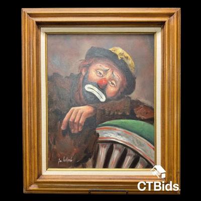 MW547 - Jon Helland, Oil Of Emmett Kelly Jr. 