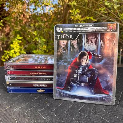 Marvel & Star Wars 4K Ultra HD SteelBook Lot