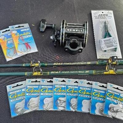 Tiga Graphite Composite Rods & Newell Reel Lot