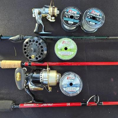 Shimano Rod & Tiga Reel Lot