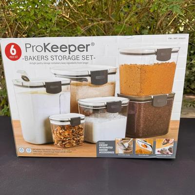 ProKeeper 6-Piece Bakers Storage Set New