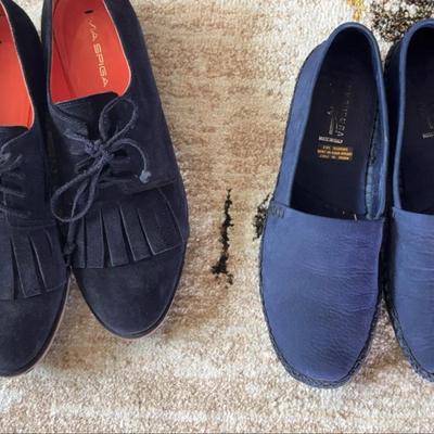 Designer Men’s Shoe Lot – Via Spiga & Francesco Benigno – Size 10