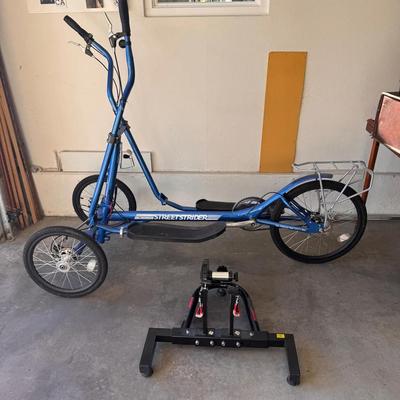 StreetStrider 3i Blue Outdoor Elliptical Cross Trainer 