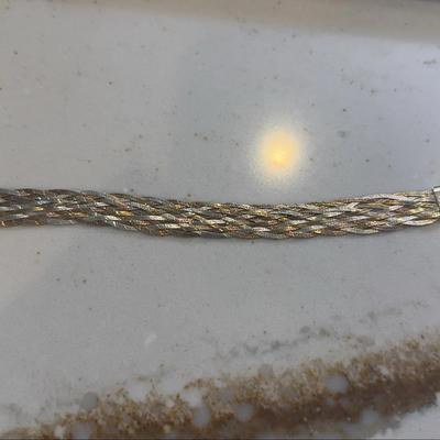 Sterling Silver Braided Bracelet 