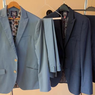 The Savile Row Company Men’s Suits – Lot of 2 (Size 38R/32W, Unaltered)