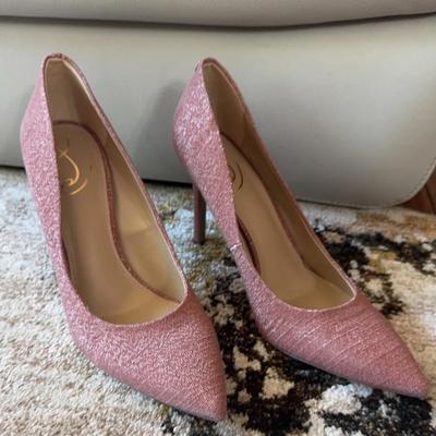 Sam Edelman Blush Pink Pointed-Toe Heels Size 11