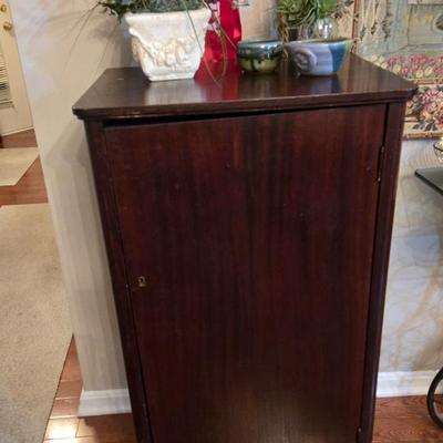 Antique Music Cabinet