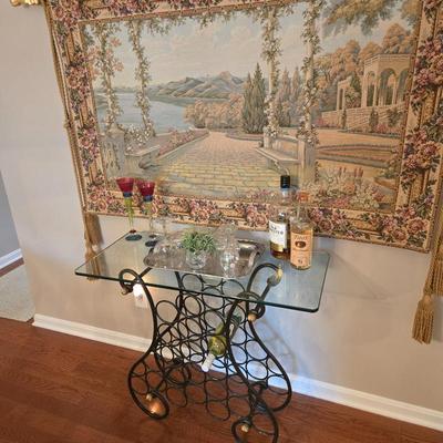 Wine Rack Table