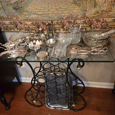 Silver Plated Service Pieces