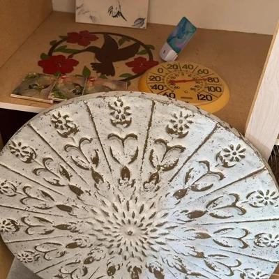 Miscellaneous Hummingbird Decor, Coasters, Large Outdoor Metal Wall Hanging