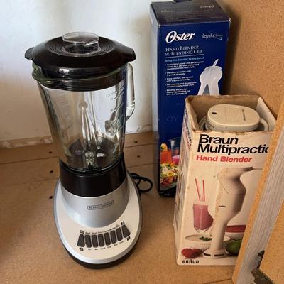 Black And Decker Blender, Braun Hand Blender, Oster Hand Blender 