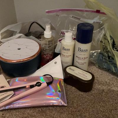 EvaNYC Mini Styling Iron, Jack & Rose Oil Diffuser, Jewelry Cleaner, Shoe Shine, Extension Cords