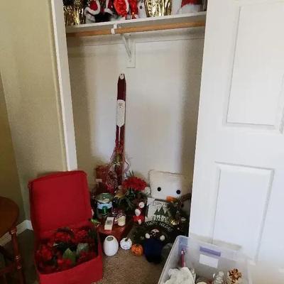 Large Holiday Collection - Fall, Thanksgiving & Christmas, Tree Toppers, Candles, Wreaths & More