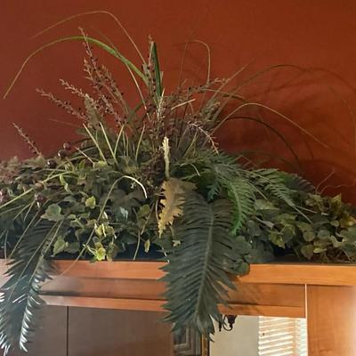 Home Decor - Decorative Arrangement Of Artificial Plants with 3 Vases