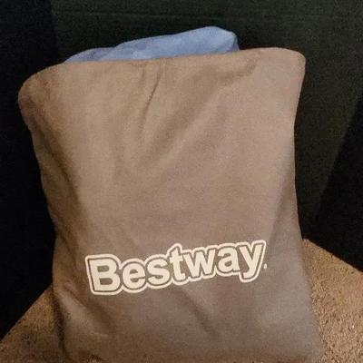 Travel or Camping Bestway Air Mattress With Built-In Pump
