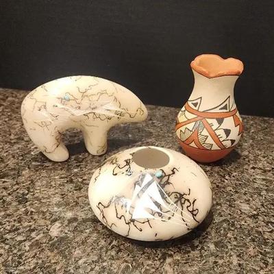 Native American Horsehair Pottery