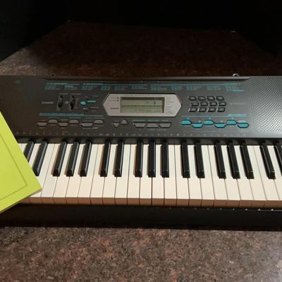 Casio CTK-2100 Keyboard - Works But Missing Cord - Original Songbook