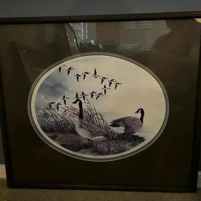 Wisdom of the Wild by Dick Miller Framed Art Picture, Artistic Proof, 20”x18”