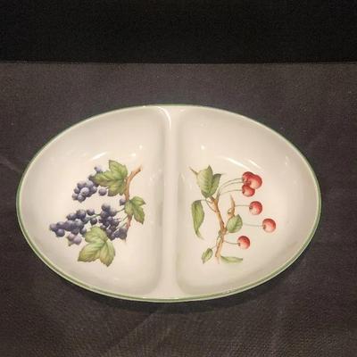 Royal Worcester Cotswold Fruit Divided Serving Dish