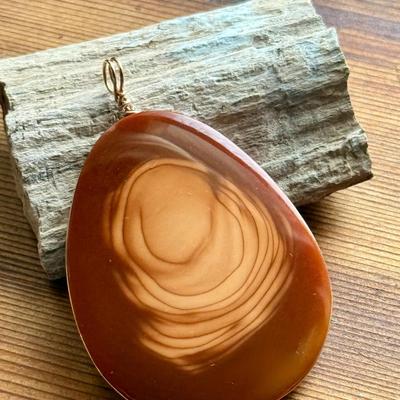 Beautiful Bruneall Jasper Pendant 