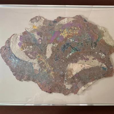 Sparkling Handcrafted Framed Paper Art: "Earthscapes" Series