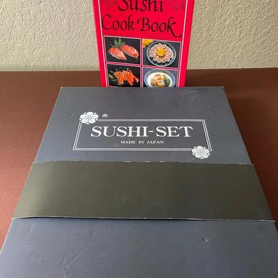 Vintage Sushi Set & Cookbook
