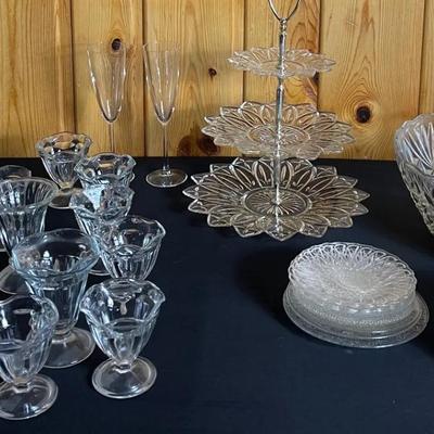 Celebration Time - Elegant Vintage Glassware Collection - Perfect for Entertaining