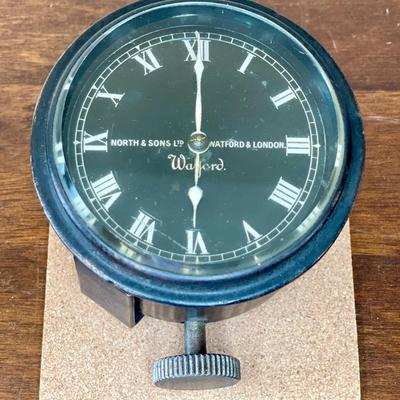 Vintage North & Sons Ltd Watford Clock with Roman Numerals 