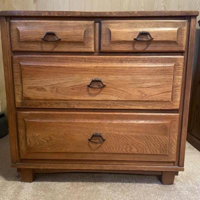Three Tier Wood Dresser 