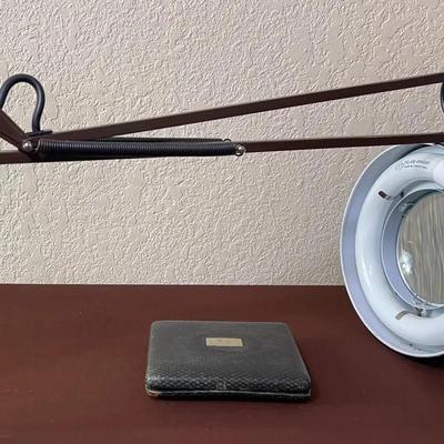 1915 Draughtsman's Set & Magnifier Lamp