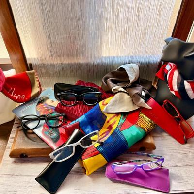 Sophisticated Elegance: Scarf & Reader Collection Includes Herms Styling Booklet 