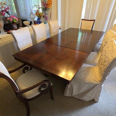 EAT004 - Dining Room Table with Chairs (8)