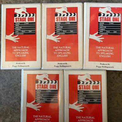 EAT181 The Natural Approach To Speaking English Volumes 1 and 2 With Lessons 7-8