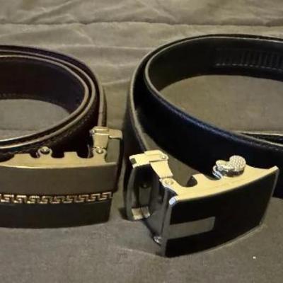 EAT341 - 2 Mens Designer Belts 