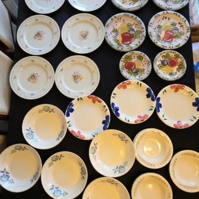 EAT091 - Assorted Dinner Plates and Bowls 